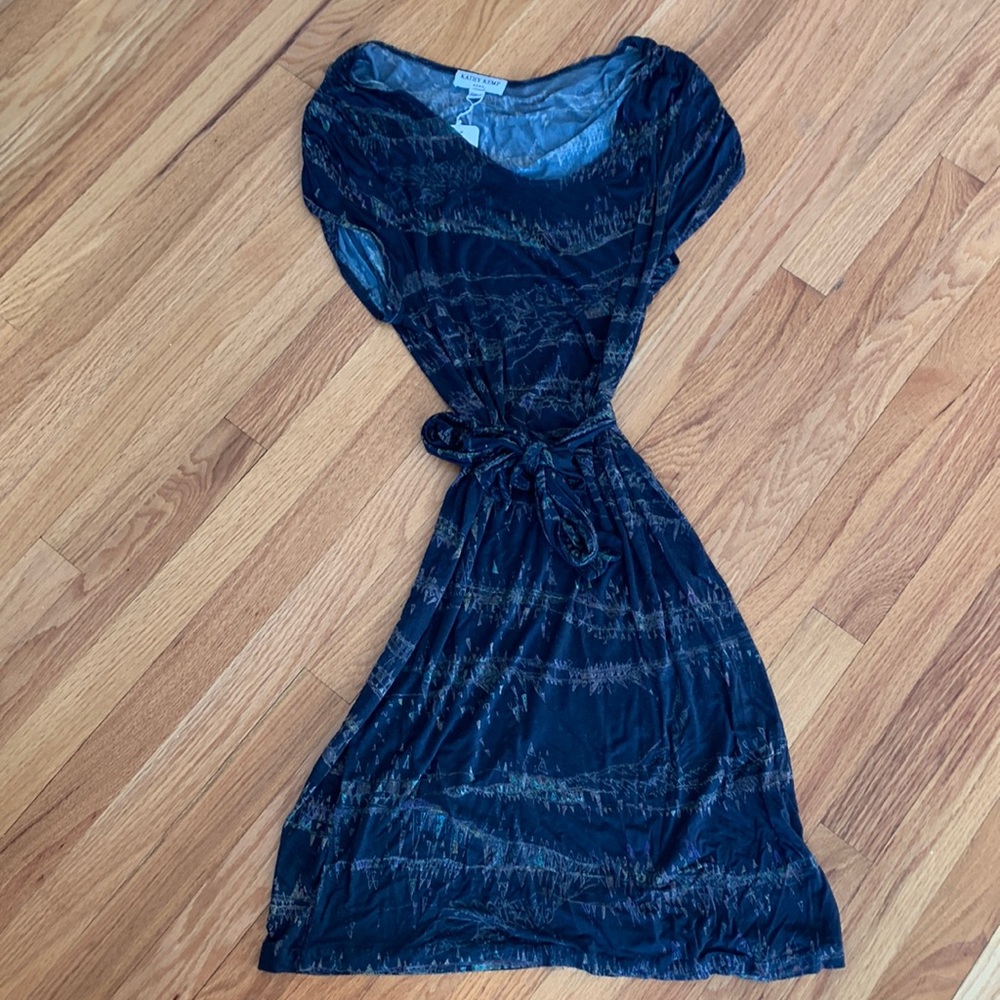 Kathy Kemp soft, sheer dress